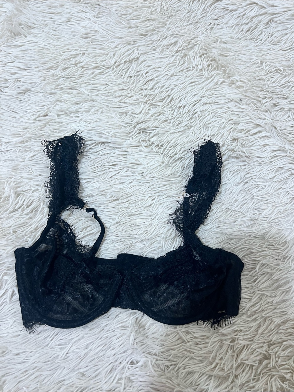 Bluebella Black Lace Underwire Balcony Bra